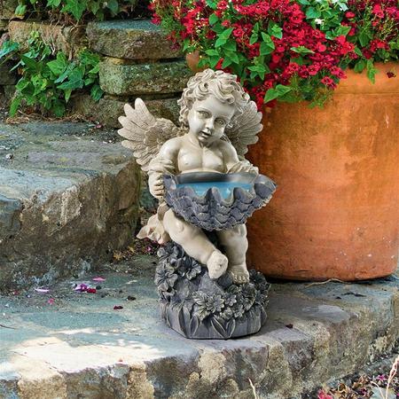 DESIGN TOSCANO Heavenly Offering Cherub Garden Statue AL20511